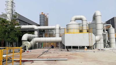 盐城亚旗环保危废仓库废气治理